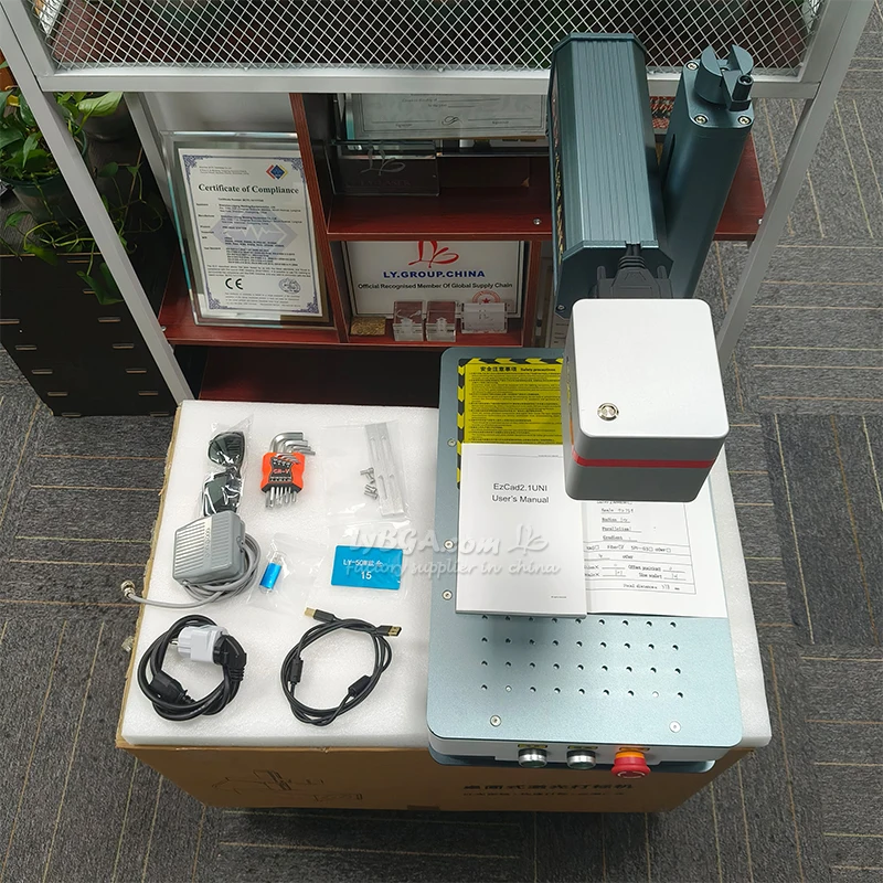 JPT MOPA EM-7 Fiber Laser Mark - Fiber Laser Marking Machine 30W 评论和价格