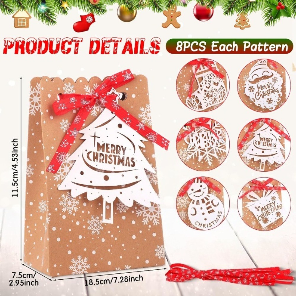 6/12Pcs Christmas Snowflake Pa - Packaging 评论和价格