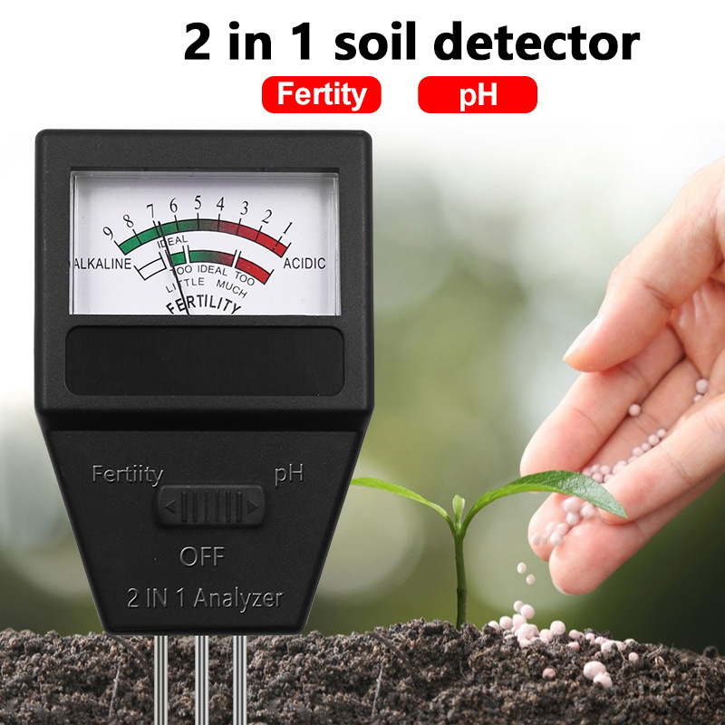 2 in 1 Soil PH Fertility Meter - Ph Meter Digital Water Tester 评论和价格