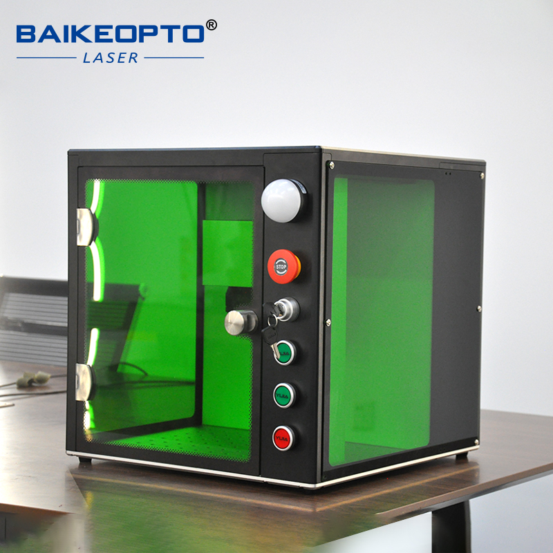 Compact Enclosed Fiber Laser E - Fiber Laser Marking Machine 30W 评论和价格