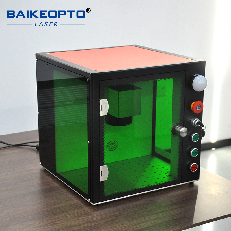 Compact Enclosed Fiber Laser E - Fiber Laser Marking Machine 30W 评论和价格