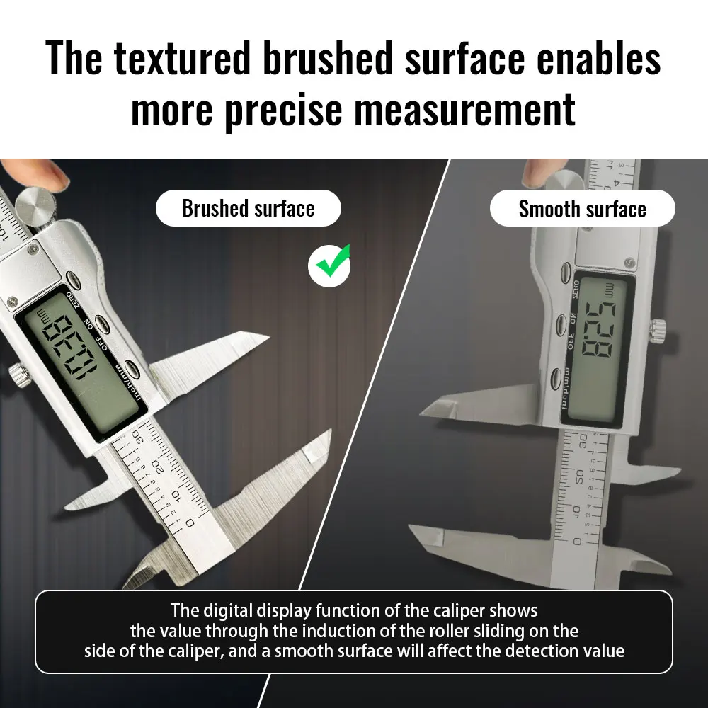 TON09 6-Inch 150mm Stainless S - Digital Caliper 150Mm Stainless Steel 评论和价格