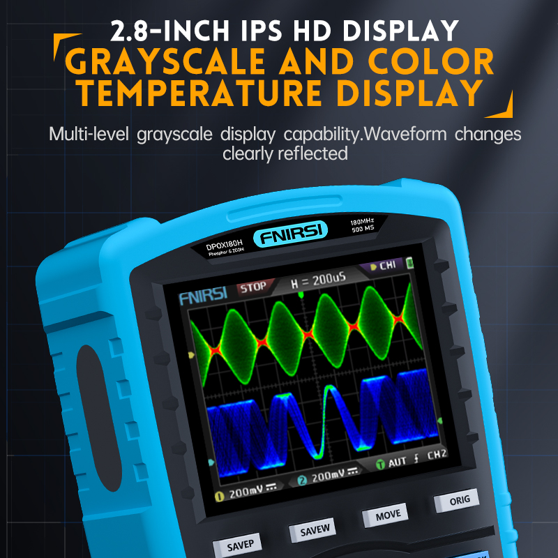 FNIRSI DPOX180H Handheld Phosp - Fnirsi Digital Oscilloscope Handheld 评论和价格