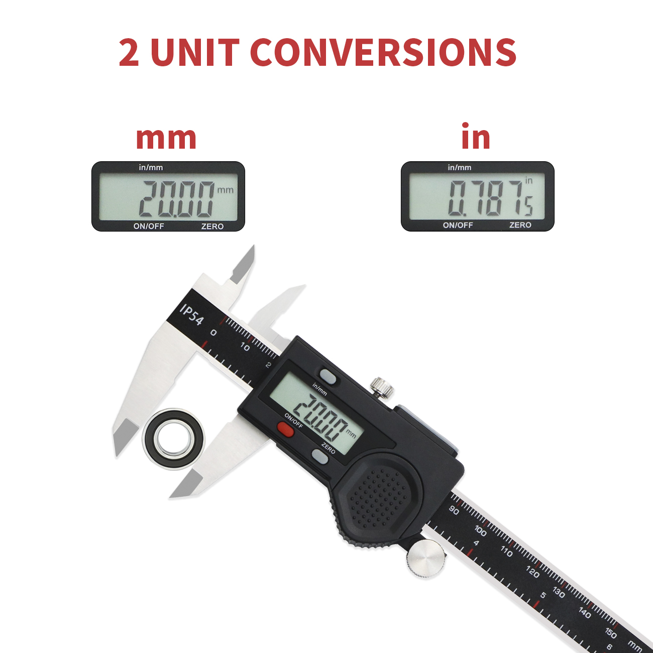 SHANHR Electronic Vernier Cali - Digital Caliper 150Mm Stainless Steel 评论和价格