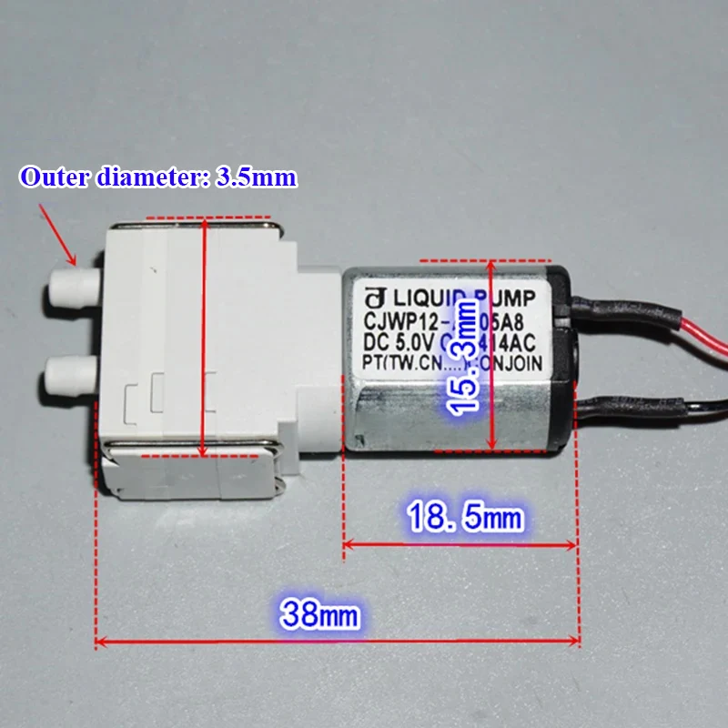 CONJOIN CJWP12 Micro 030 Diaph - Mini Peristaltic Pump 12V 评论和价格
